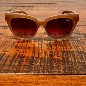 Quay Australia Tan Sunglasses